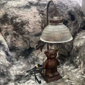 Art Deco Antique Bronze
Bear Lamp
